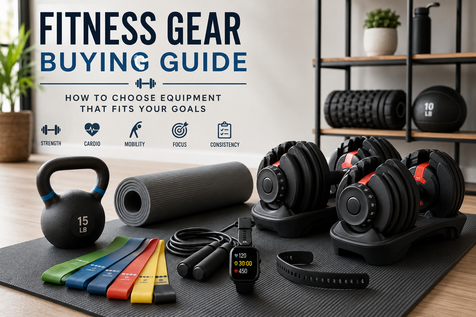 Fitness Gear Buying Guide: How to Choose Equipment That Fits Your Goals