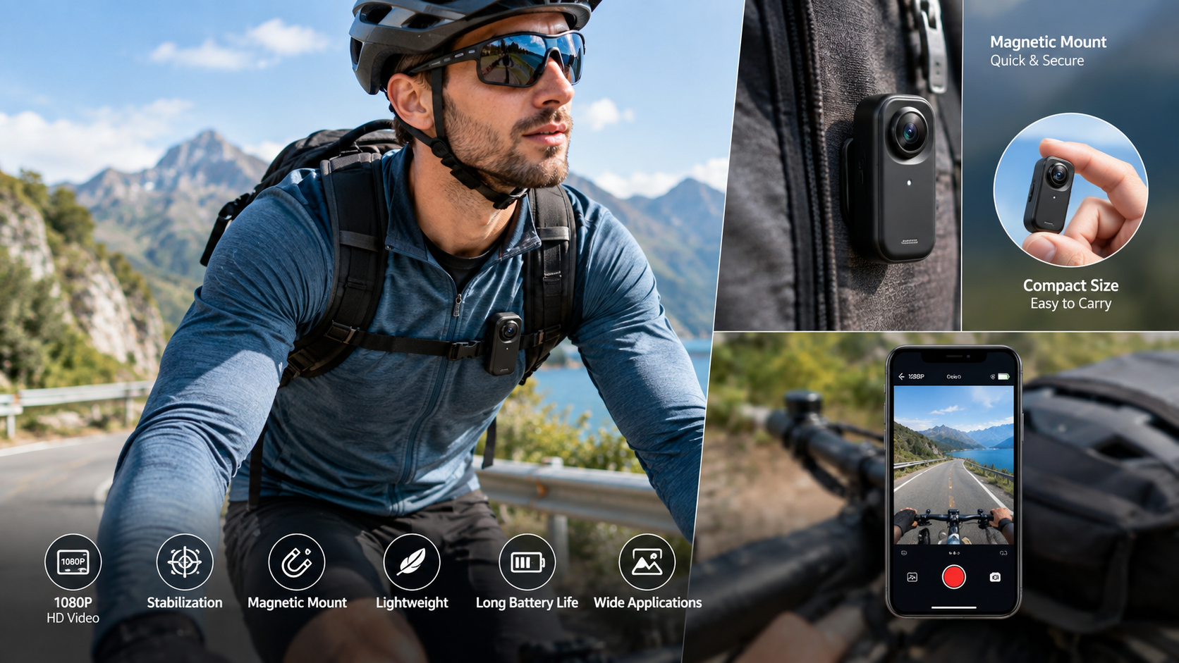 SIVOLXP Mini Body Camera Review: Compact Wearable Action Camera for Hands-Free Recording
