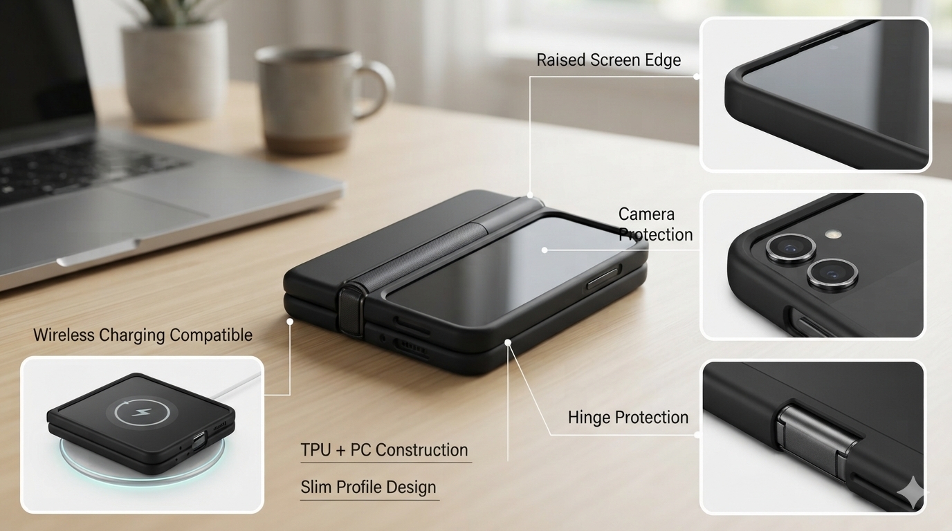 Megden Samsung Galaxy Z Flip 8 Case: Hinge Protection Buying Guide