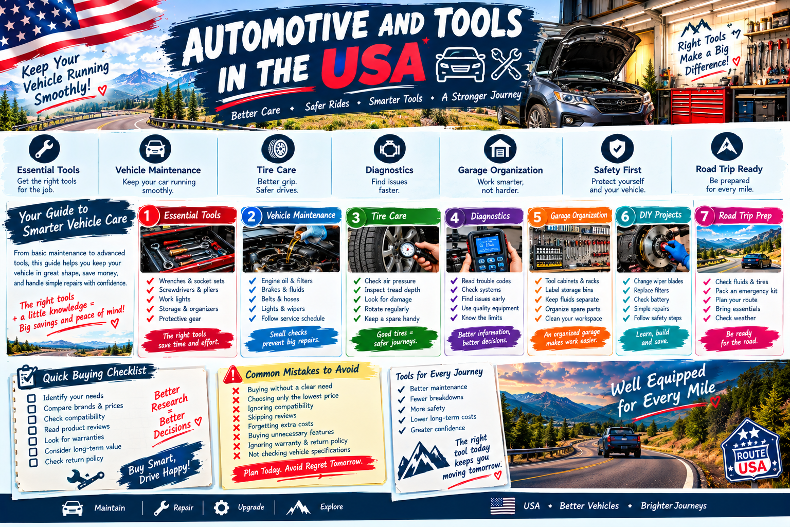Automotive and Tools in the USA: A Unique Guide to Smarter Vehicle Care