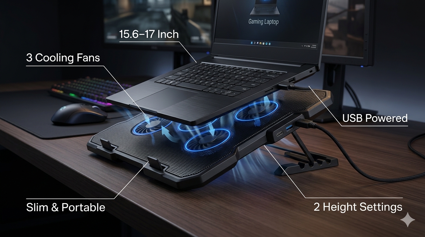 Havit HV-F2056 Laptop Cooling Pad: Budget Buying Guide
