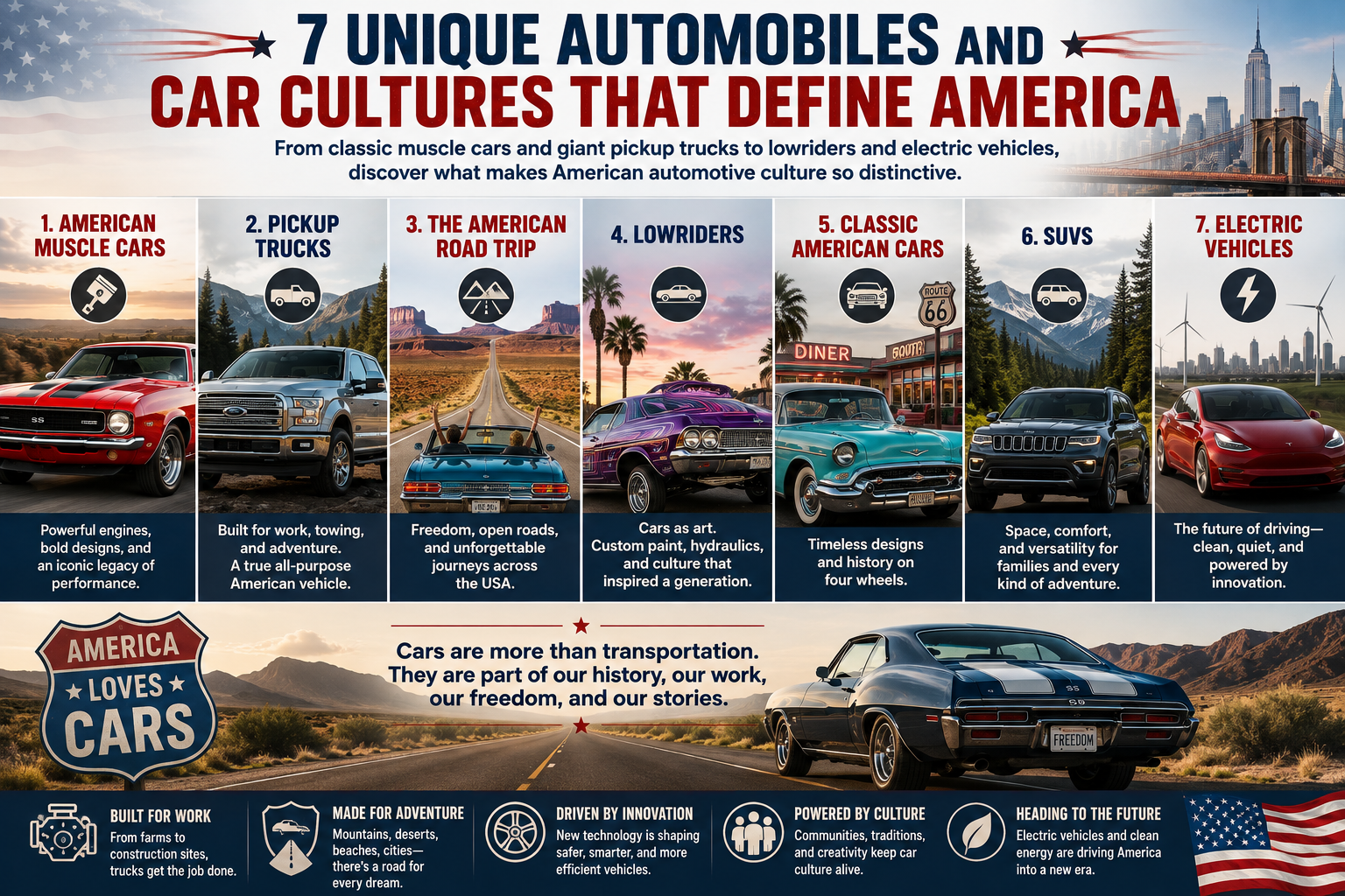 7 Unique Automobiles and Car Cultures That Define America