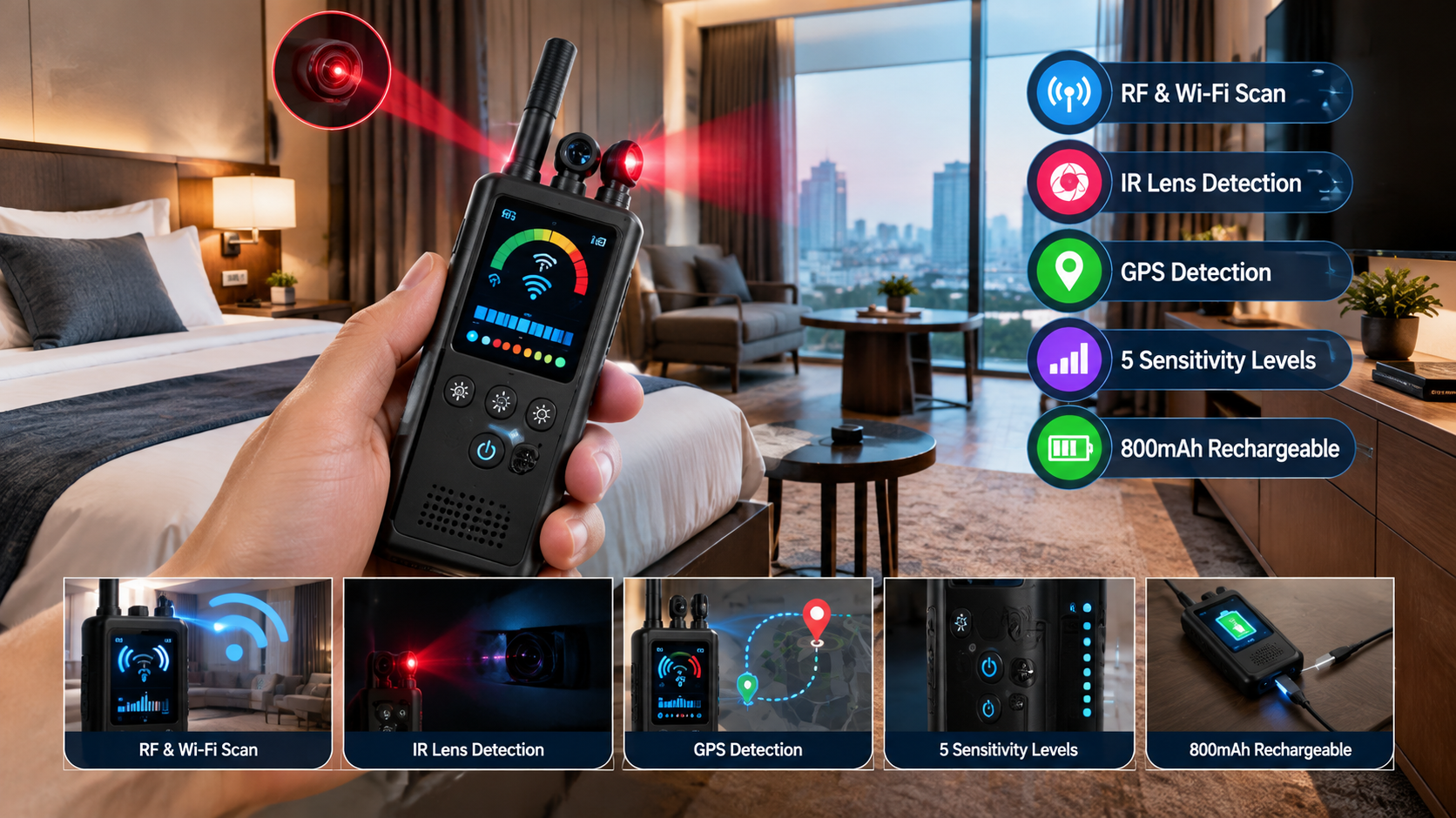 AI Hidden Camera Detector: A Practical Privacy Protection Buying Guide