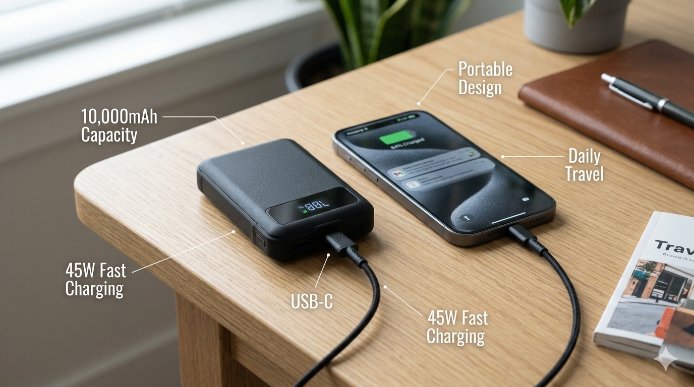 Best Budget Power Bank for Daily Use: INIU 10,000mAh Buying Guide